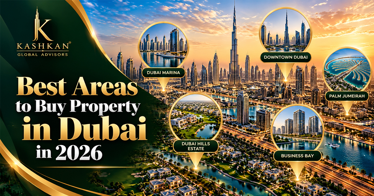 Best Areas to Buy Property in Dubai in 2026