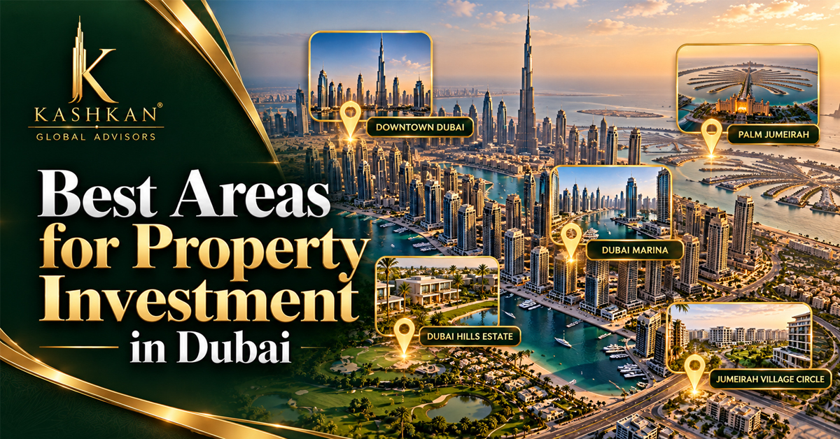 Best Areas for Property Investment in Dubai